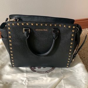 Studded Michael Kors tote